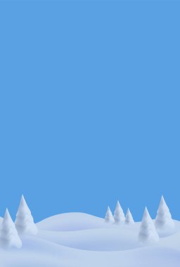 Noel karlı kış arka planında