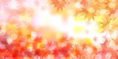 Sonbahar yaprakları akçaağaç sonbahar arkaplanı