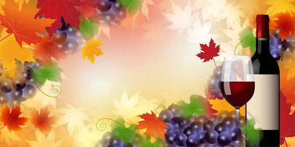 Sonbahar şarap yaprakları Sonbahar arka planı