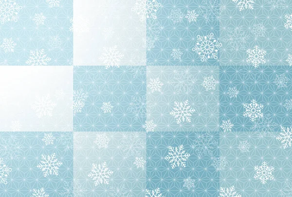 Weihnachten Schnee Winter Aquarell Hintergrund — Stockvektor