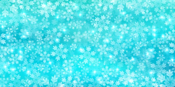 Weihnachten Schnee Winter Aquarell Hintergrund — Stockvektor