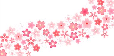 Kiraz Çiçeği Yeni Yıl Kart Japon desenli geçmişi