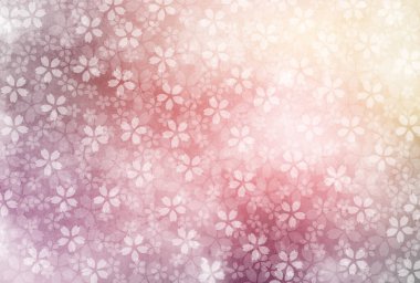 Kiraz Çiçeği Yeni Yıl Kart Japon desenli geçmişi