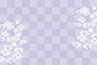 Japon desenli kartpostal geçmişi için yas tutmak