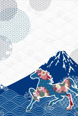 Öğlen Kartı Oriental Zodiac İşaret Arkaplanı