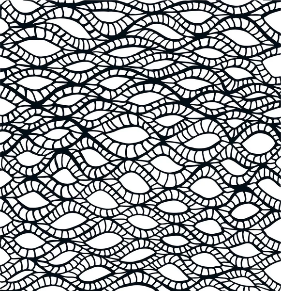 Coloriage motif abstrait, labyrinthe d'ornements . — Image vectorielle