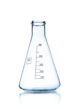 bir laboratuvar test tüpü, fotoğraf izole beyaz zemin üzerine