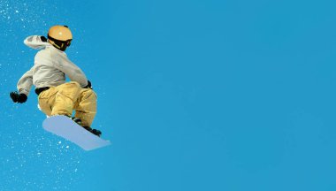 Spor Snowboard Snowboard aşırı atlama
