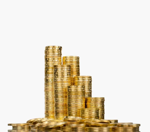 Rouleau gold  monetary — Stock Photo, Image