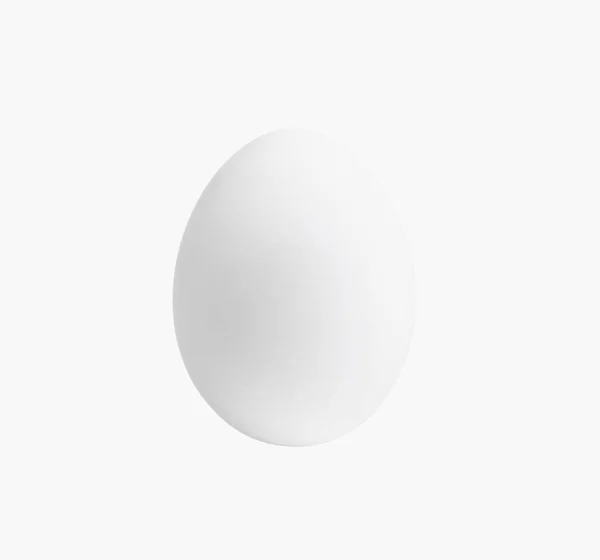 Egy fehér tojás. — Stock Fotó