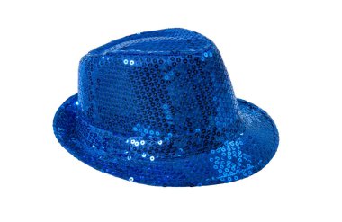 Festively parlayan altın şapka