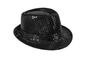 Festively parlayan altın şapka