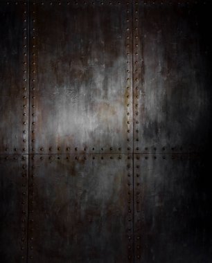 threadbare rusty iron background clipart