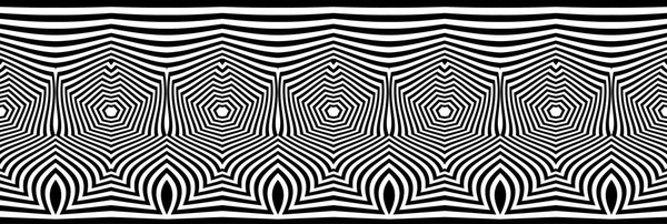 Modèle illusion de torsion, conception géométrique optique — Image vectorielle
