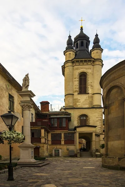 Lviv Streets Old City — Stock Photo, Image