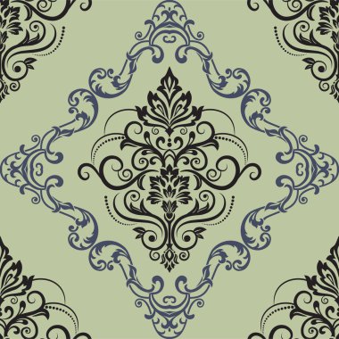 Tasarım, vektör çizim çiçek seamless modeli