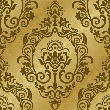 Tasarım, vektör çizim çiçek seamless modeli