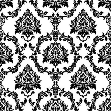 Tasarım, vektör çizim çiçek seamless modeli