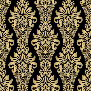 Dikişsiz damask duvar kağıdı. Dikişsiz oryantal desen. Islam, Tur