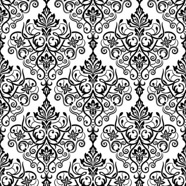 İspanyol kumaşı, kusursuz arka plan deseni. Zarif lüks metin