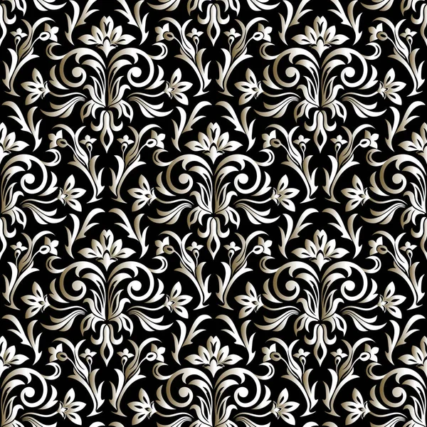 Ανατολίτικη διανυσματική μοτίβο με αράβεςκαι floral στοιχεία. Isl — Διανυσματικό Αρχείο