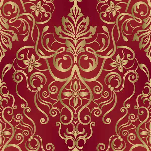 Nahtlose orientalische Muster. klassischer Vintage Hintergrund. — Stockvektor
