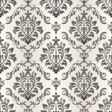 Barok Dikişsiz Desen. Damask duvar kağıdı. 