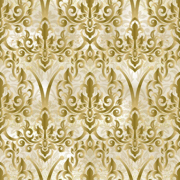 Seamless Damask Wallpaper Seamless Oriental Pattern — Stock Photo, Image