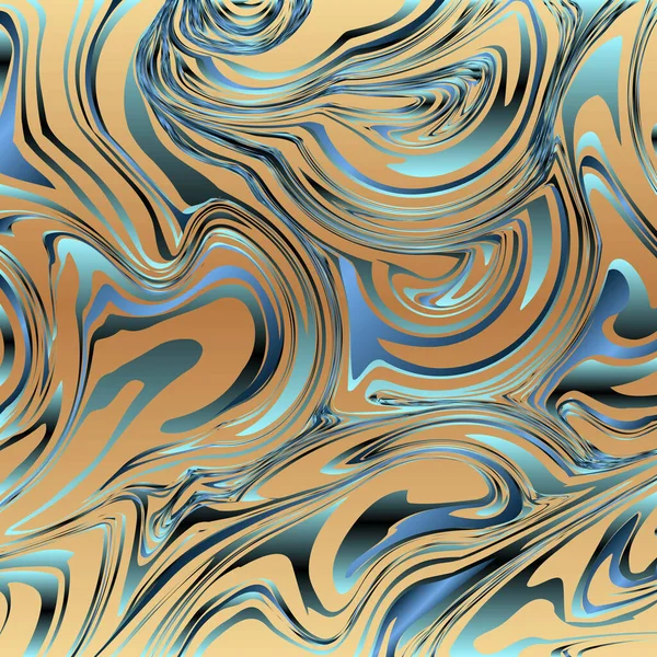 Жидкий Мраморный Дизайн Текстуры Красочная Мраморная Поверхность Яркий Абстрактный Дизайн — стоковый вектор