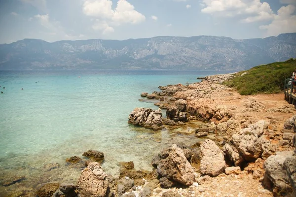 Veduta delle Isole della Baia di Marmaris Turchia — Foto Stock