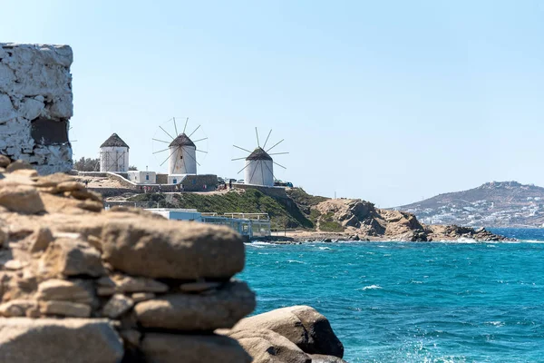 Chora köyü ( Yel Değirmenleri ) - Mikonos Kiklad Adası - Ege