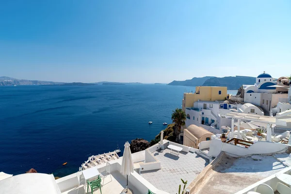 Oia köyü - Santorini Kiklad adası - Ege denizi - Yunanistan