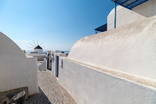 Oia village - Santorini Islas Cícladas - Mar Egeo - Grecia — Foto de Stock