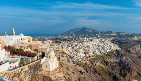 Denizde Teras - Thira Köyü - Ege Denizi - Santorini Adası