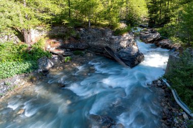 Dora Val Veny - Courmayeur - Valle d 'Aosta - İtalya