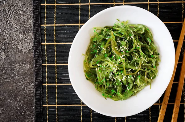 Traditionele Japanse Gerechten Bovenaanzicht Plat Leggen — Stockfoto