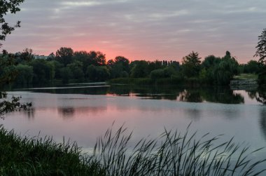 Sunrise pitoresk Nehri