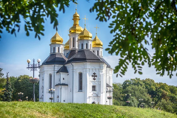 Катерининська Церква Чернігові — стокове фото