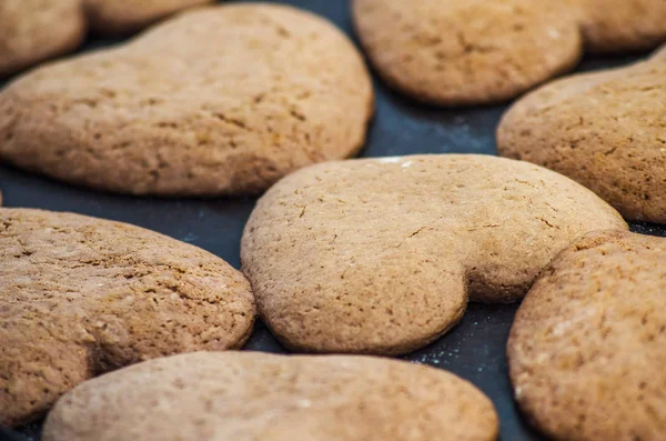 Heart Romantic Shaped Cookies — Stock Photo, Image
