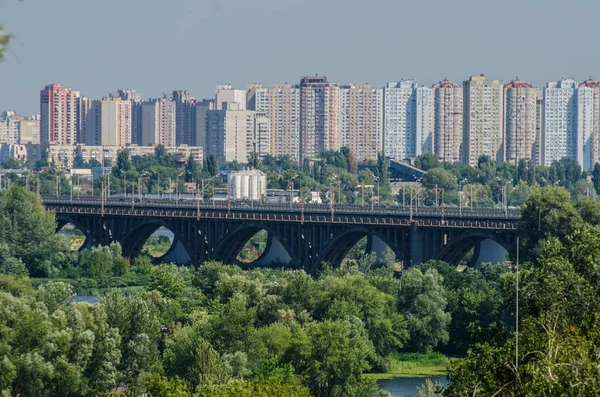 Vista Panorámica Kiev — Foto de Stock