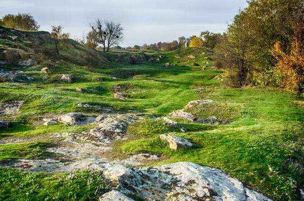 Yeşil manzara, doğa, sonbahar