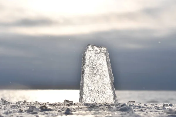 Ijssteen Baikal — Stockfoto