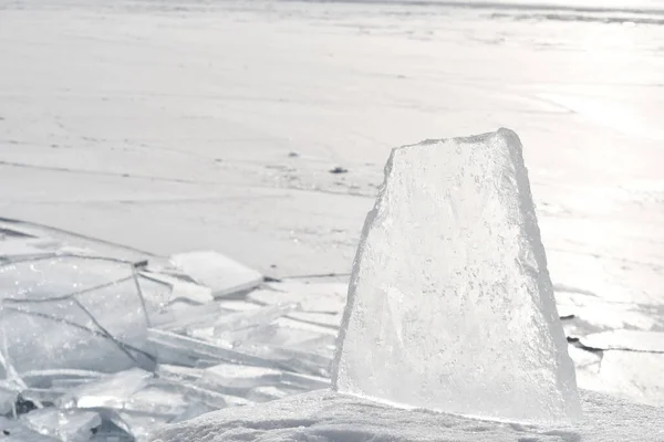 Статуя Льоду Байкалі — стокове фото