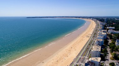 La Baule Loire Atlantique limanda hava fotoğrafı