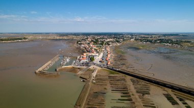 Charente deniz Chapus noktasında havadan görünümü