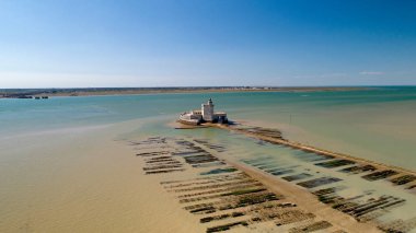 Fort Louvois Charente Maritime içinde hava fotoğrafçılığı