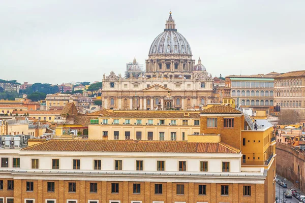 Rome city Vatican skyline view — Stock Photo, Image