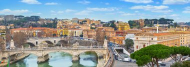 Roma ve St. Peter Bazilikası Panoraması
