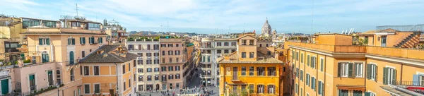 Rome city view from Spanish Steps — Stock Photo, Image