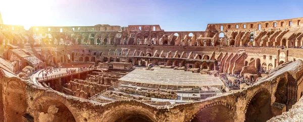 Colosseo Romano, Roma, Italia — Foto Stock